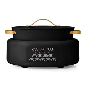 Beautiful by Drew black slow cooker, multi-cooker, "crockpot"